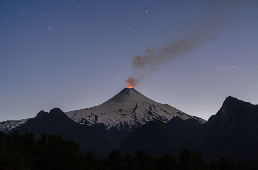  Alerta Naranja para el volcán chileno con el mayor registro eruptivo de Sudamérica
