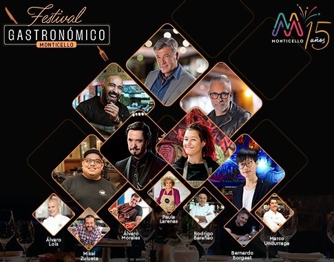  Festival gastronómico reúne a reconocidos chefs y rostros nacionales e internacionales