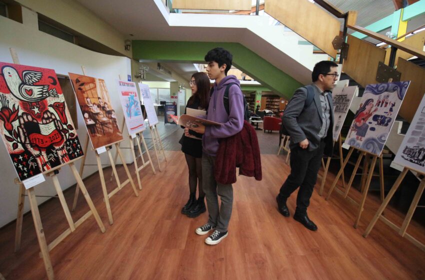  Muestra “Memorias Gráficas” llega a la Biblioteca Municipal de Concepción
