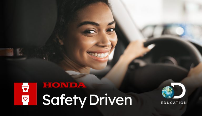  Honda y Discovery Education se unen para promover la educación y concientización sobre la seguridad de los conductores adolescentes