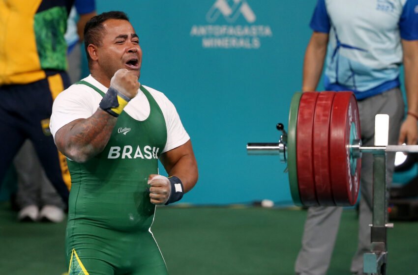  Para powerlifting: brasileño Evanio da Silva se quedó con el oro en -88 kilos