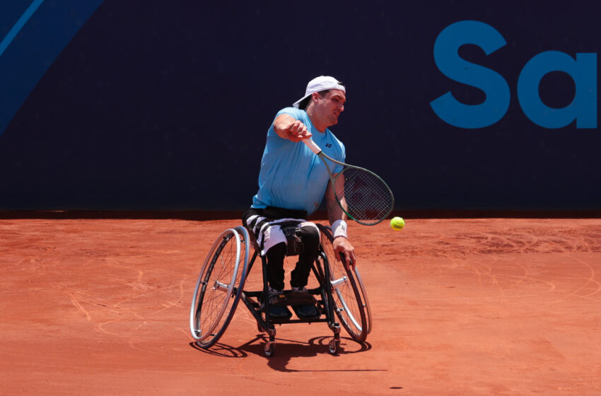  Tenis en silla de ruedas: argentino Gustavo Fernández pasó fácil a semifinales