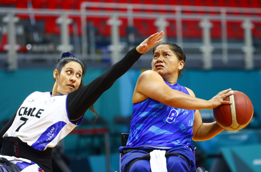  El básquetbol femenino chileno quedó séptimo en los Parapanamericanos
