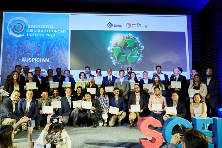  Colbún recibe reconocimiento de Corfo por avances en economía circular