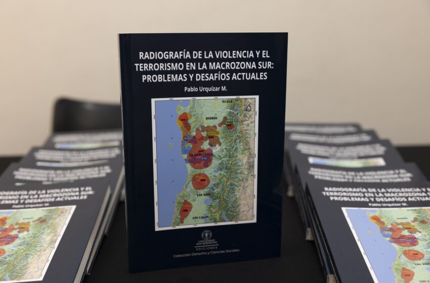  Ya está disponible libro que aborda la violencia y terrorismo en la Macrozona Sur