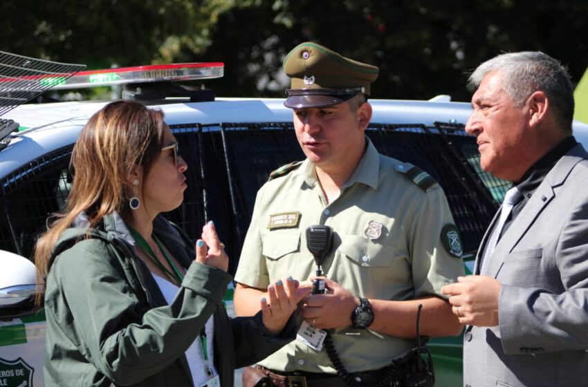  Castro: Cinco nuevos carros policiales refuerzan seguridad ciudadana comunal