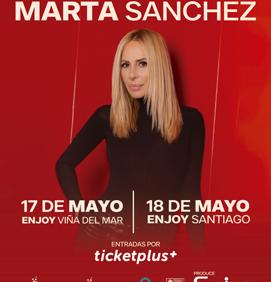  MARTA SÁNCHEZ llega a Chile con el tour BRILLAR