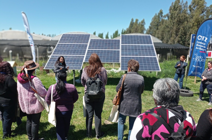  CNR invita a mujeres agricultoras a inscribirse en nueva escuela online gratuita sobre “Labores de operación y mantención de sistemas de riego asociados a fuentes de generación fotovoltaica”