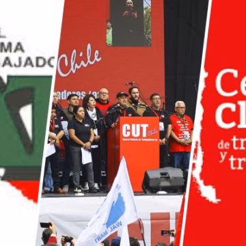 CUT, CAT y Central Clasista: las tres centrales sindicales que marcaron el Día del Trabajador en Santiago