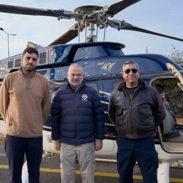Fedach despliega apoyo aéreo en Ovalle para reforzar labores de emergencia