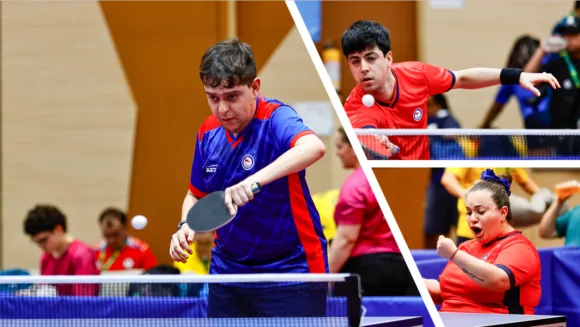 Con equipo récord, el Team ParaChile clasifica al Mundial de Para Tenis de Mesa 2026