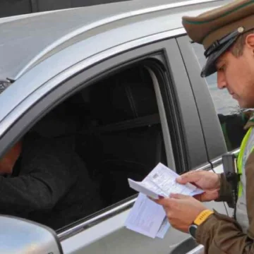 Ciudadano uruguayo ofreció $60 mil a Carabineros para evitar una multa y terminó detenido