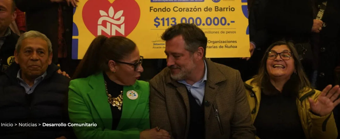 Ñuñoa entrega $281 millones para mejorar barrios y fortalecer la vida comunitaria