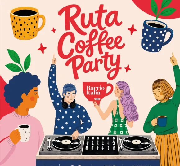 Ruta Coffee Party: Barrio Italia se transforma este sábado con café de especialidad y más de 50 DJs