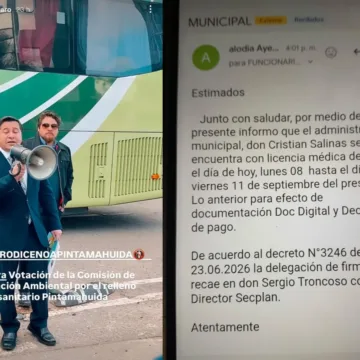 Cuestionan participación de administrador municipal de Lautaro en actividad pública mientras se encontraba con licencia médica