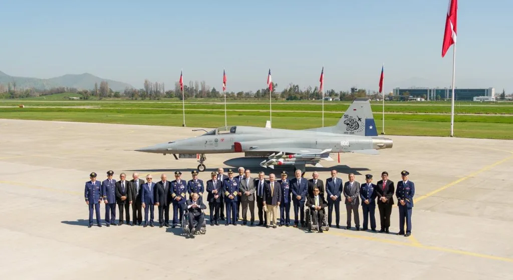 F-5 cumple 50 años en la Fuerza Aérea de Chile con más de 67 mil horas de vuelo