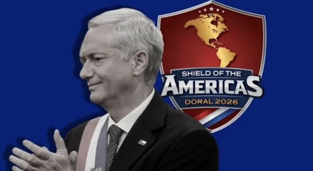 La confusa Torre de Babel tras el Escudo de las Américas
