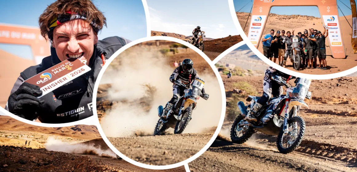 Bruno Bozzo debuta con podio y termina como mejor chileno en Rally2 en Marruecos