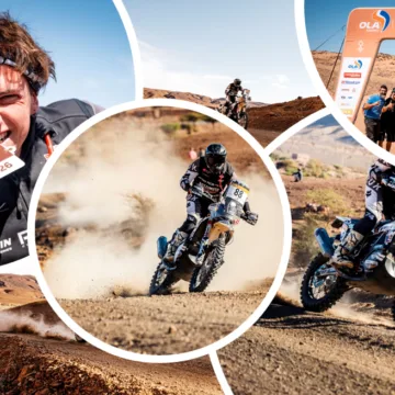 Bruno Bozzo debuta con podio y termina como mejor chileno en Rally2 en Marruecos